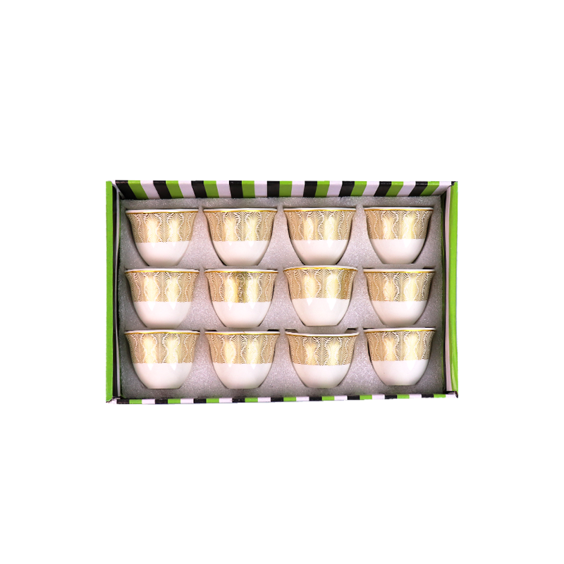 Arabic Gilded Coffee Cups Set LM53-32