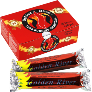 Flammable Charcoal 120 Pieces