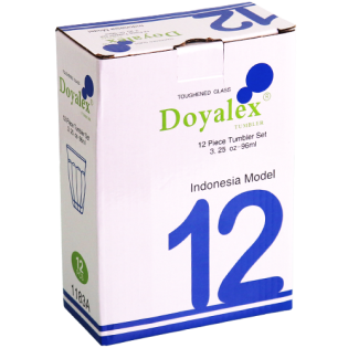 Indonesian Doyalex Tea Cup Set AL-1-40