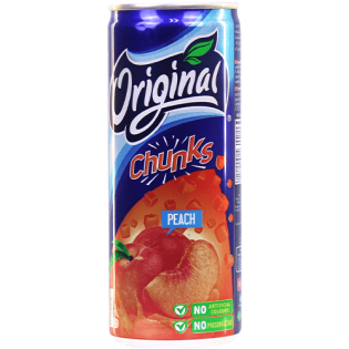 Natural Juice Peach Original Dutch 240ml