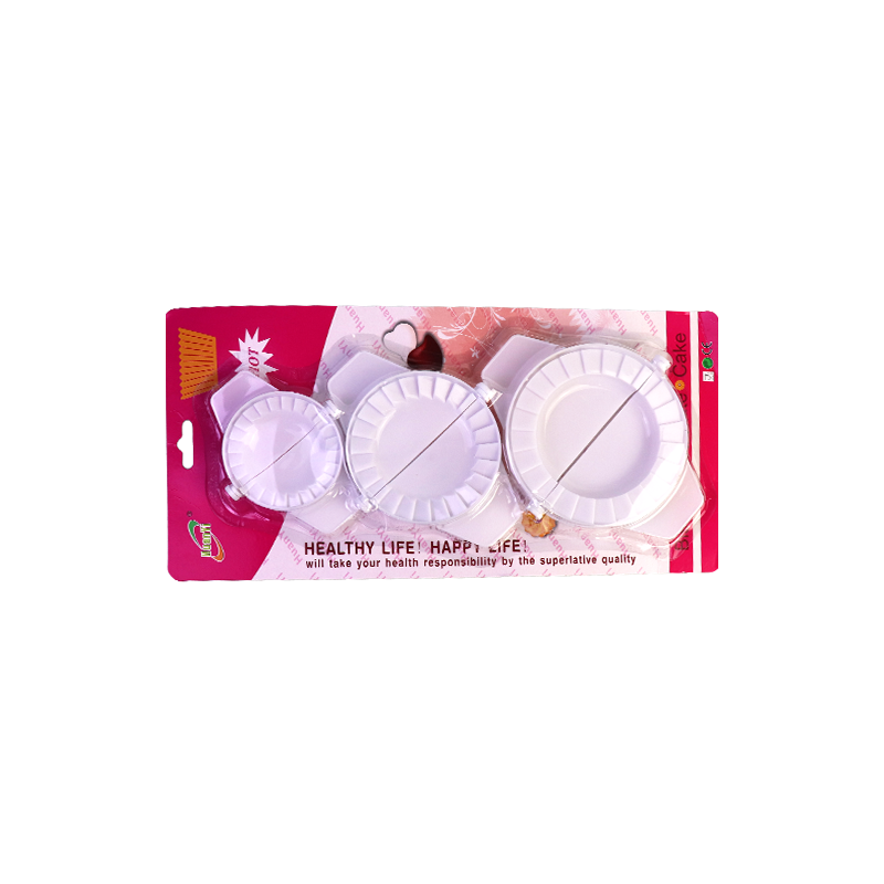 Three-layer round samosa mold