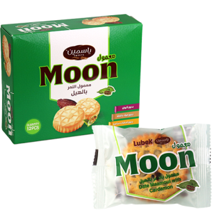 Maamoul Dates With Cardamom Moon Jasmine 12 Pieces