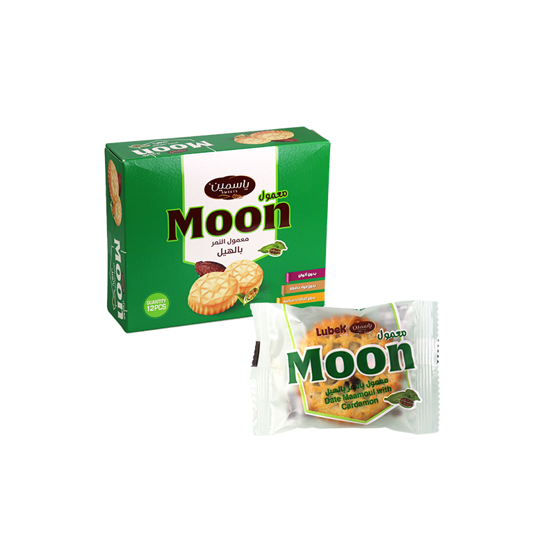 Maamoul Dates With Cardamom Moon Jasmine 12 Pieces