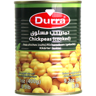 Boiled Chickpeas Durra 400g