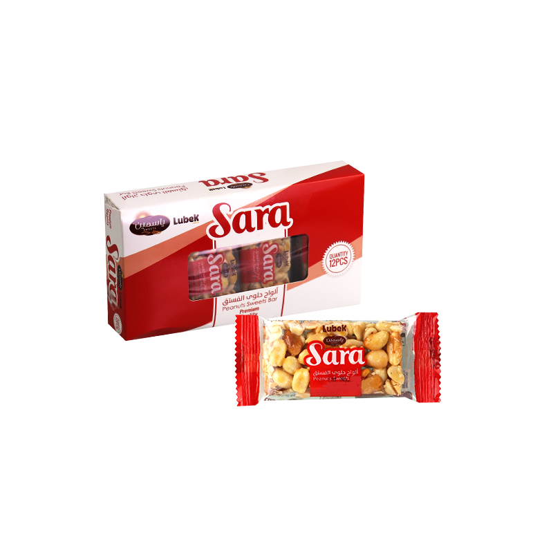 Sara Candy Bars with Peanuts Jasmine 12 Pieces