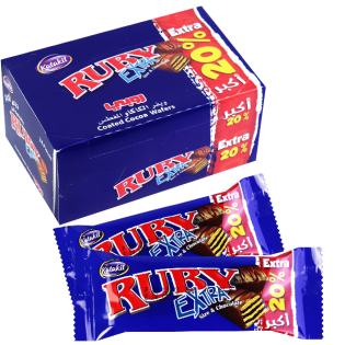 Ruby extra Cacao 24 Pcs