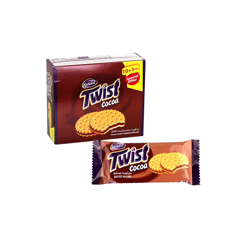 Free Twist cocoa Biscuits 10+1