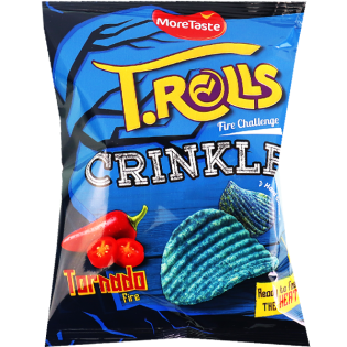 Chips T.Rolls Crinkel Tornado 40Gr
