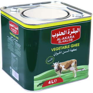 سمنة نباتي البقرة الحلوب 4 لتر