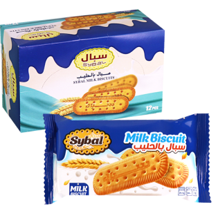 بسكويت سيبال حليب 12 قطعة