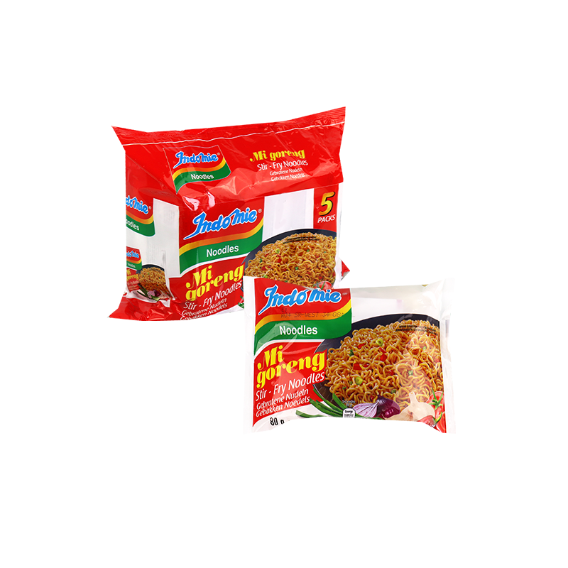اندومي شعيرية مقلية