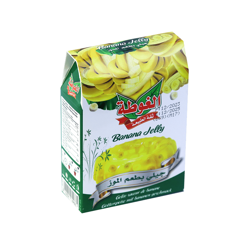 جيليه بطعم الموز الغوطة 80غ