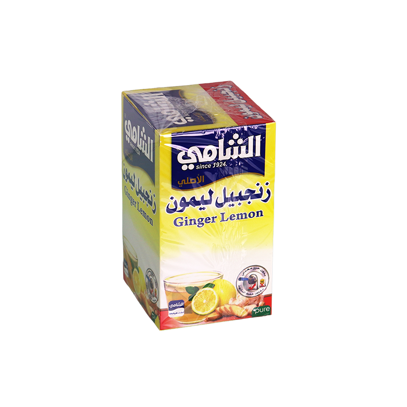 زنجبيل وليمون الشامي 12ظرف