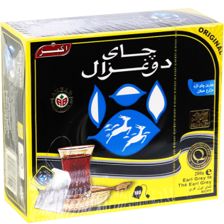 شاي سيلاني ايرل غراي دو غزال 100 ظرف