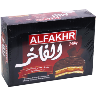 Alfakhr Biscuits With Chocolate 12pcs *12