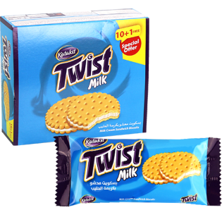 Free Twist Milk Biscuits 10+1