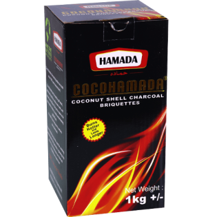 Charcoal Coco Hamada 1kg Size 27x27