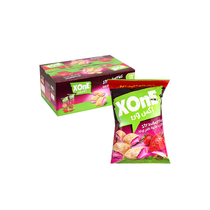 Corn kernels with strawberry flavor Xone 45g