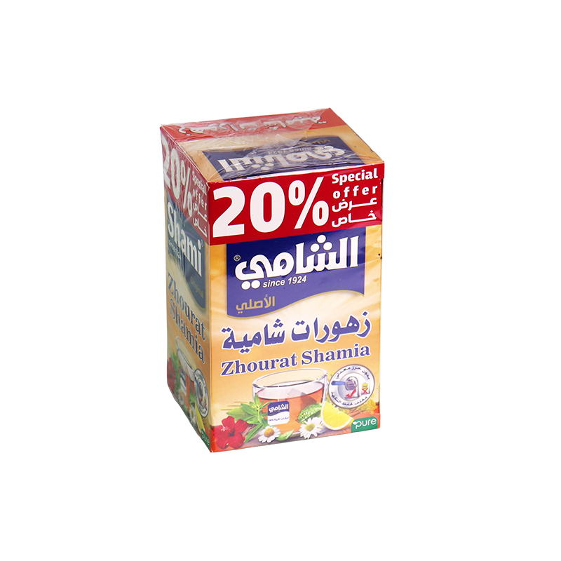 زهورات شامية الشامي 12ظرف