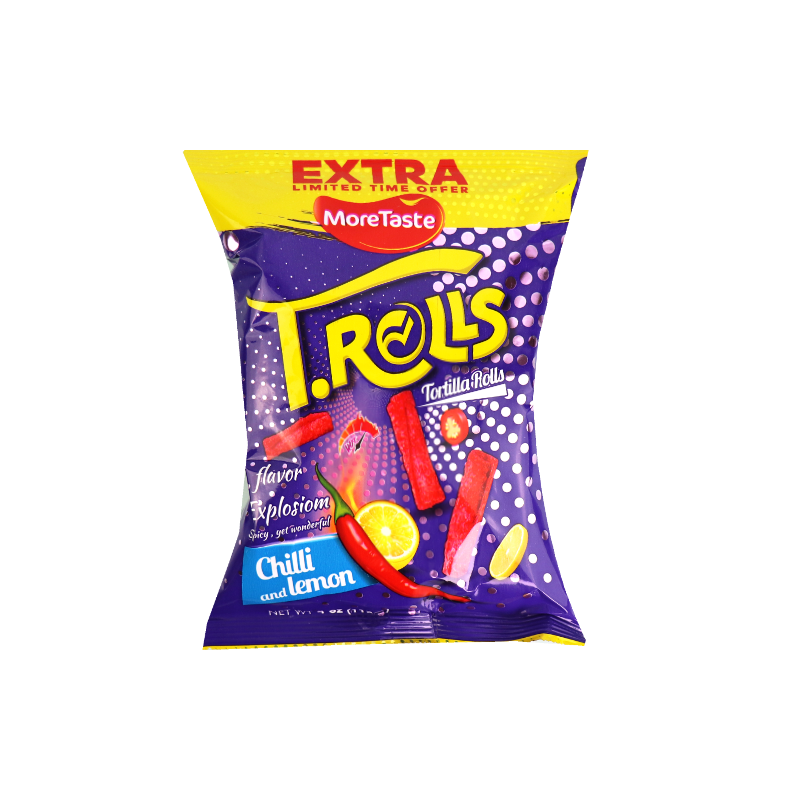 Chips T.Rolls Crinkel Storm 40Gr